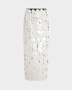 Dia Midi Skirt in Large Sequin