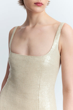 Electra Dress in Linen