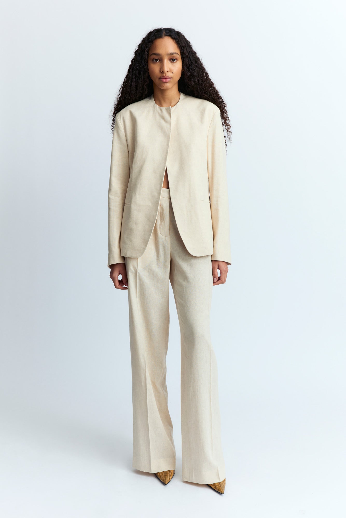 Alix Trouser in Linen