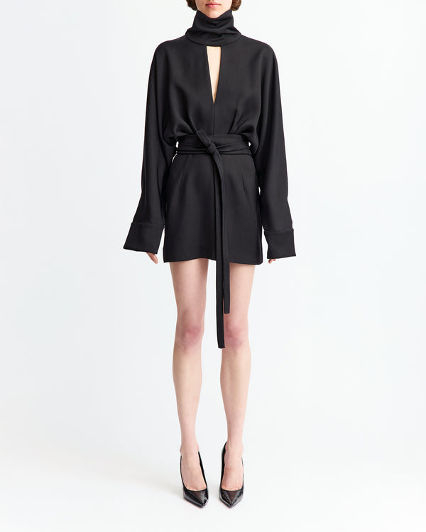 Ettora Mini Dress in Twill