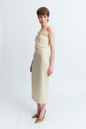 Evora Dress in Linen