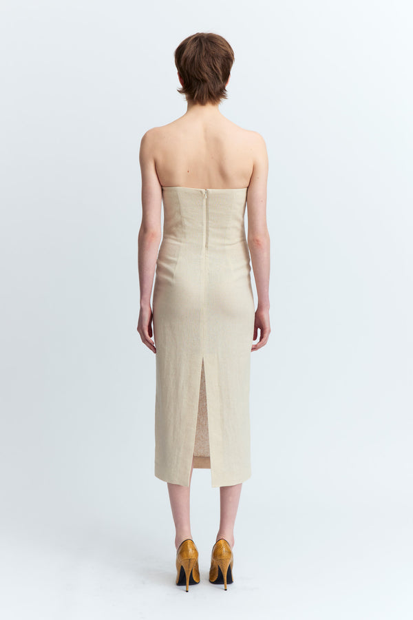 Evora Dress in Linen
