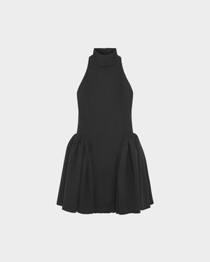 Fiala Mini Dress in Crepe