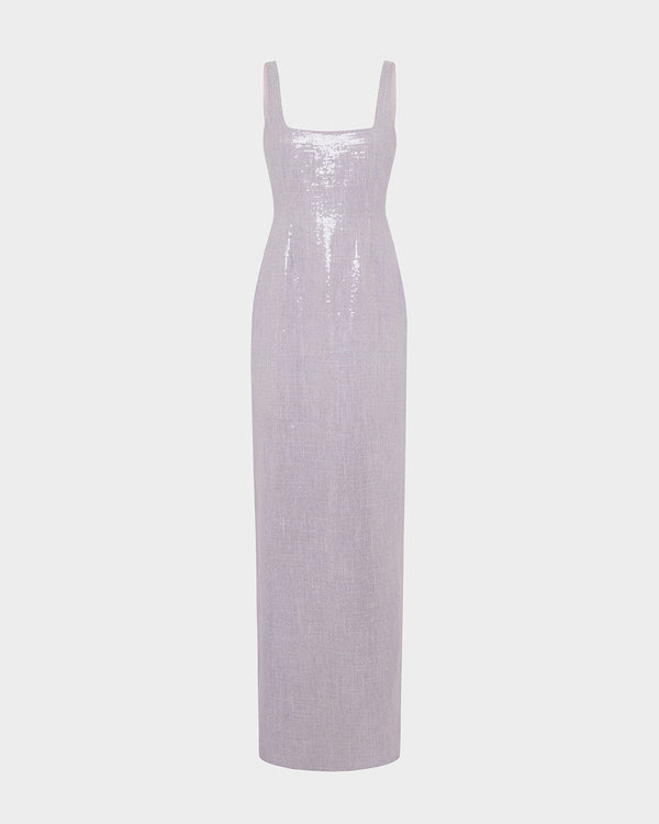 Electra Gown in Woven Sequin