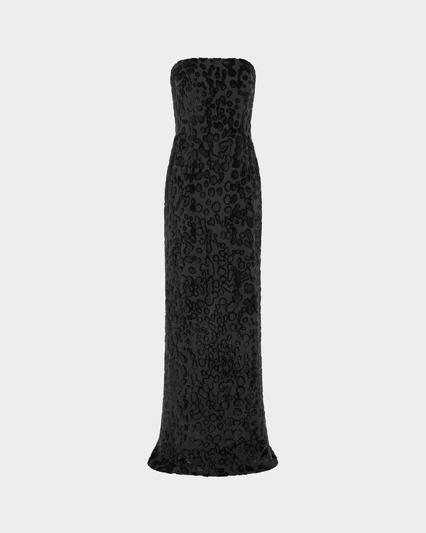Frasia Gown in Devore