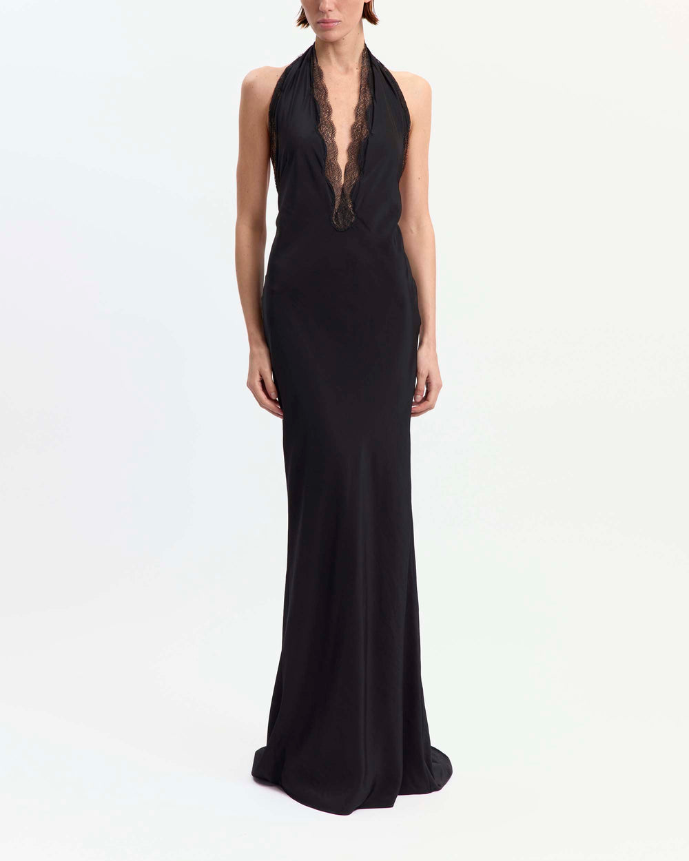 Malena Gown in Satin
