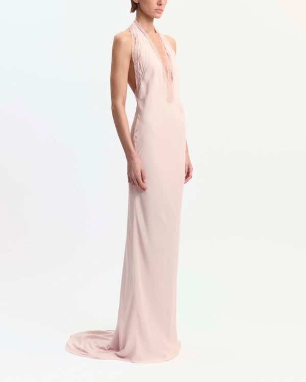 Malena Gown in Satin