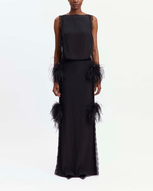 Gabby Gown in Satin