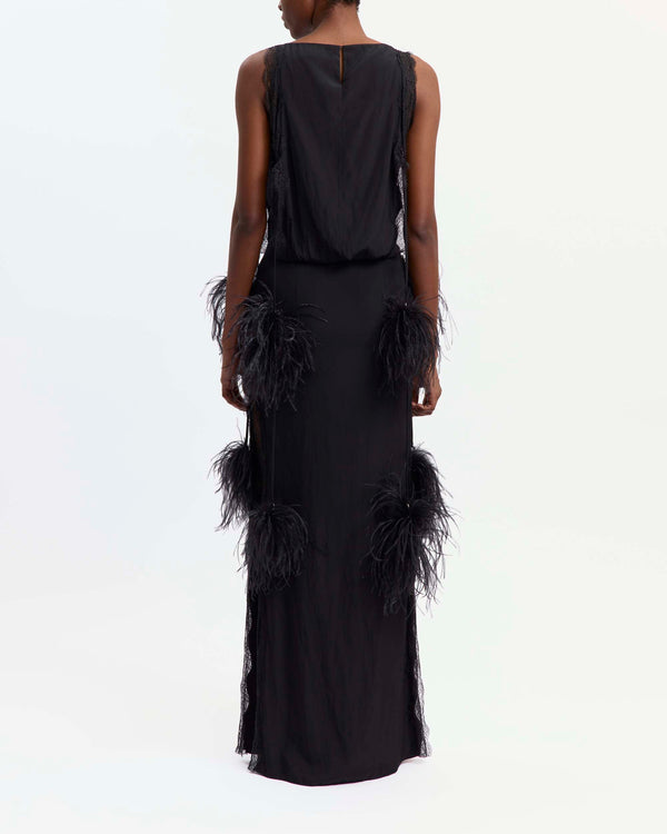 Gabby Gown in Satin