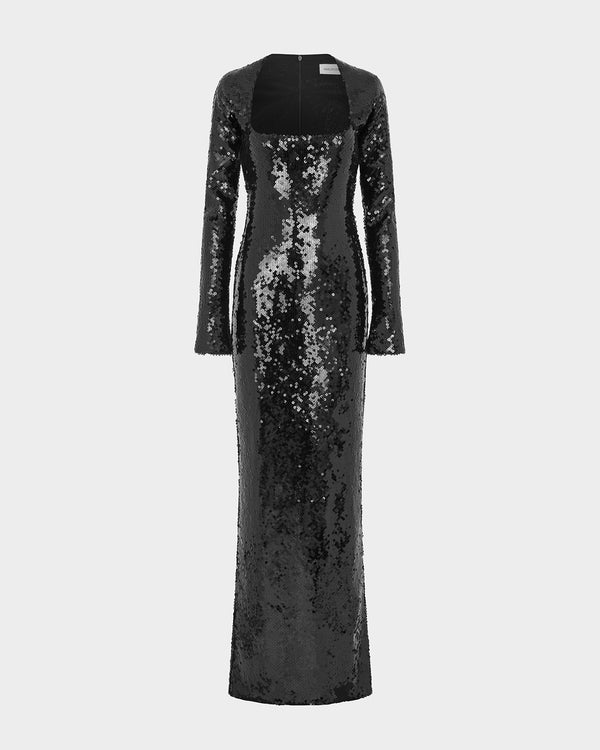 Sesia Gown in Flat Sequin