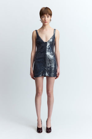 Hargen Dress in Sequin