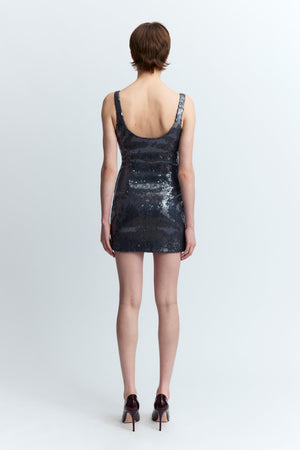 Hargen Dress in Sequin