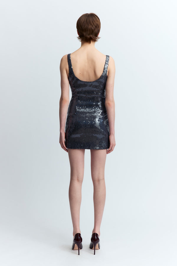 Hargen Dress in Sequin