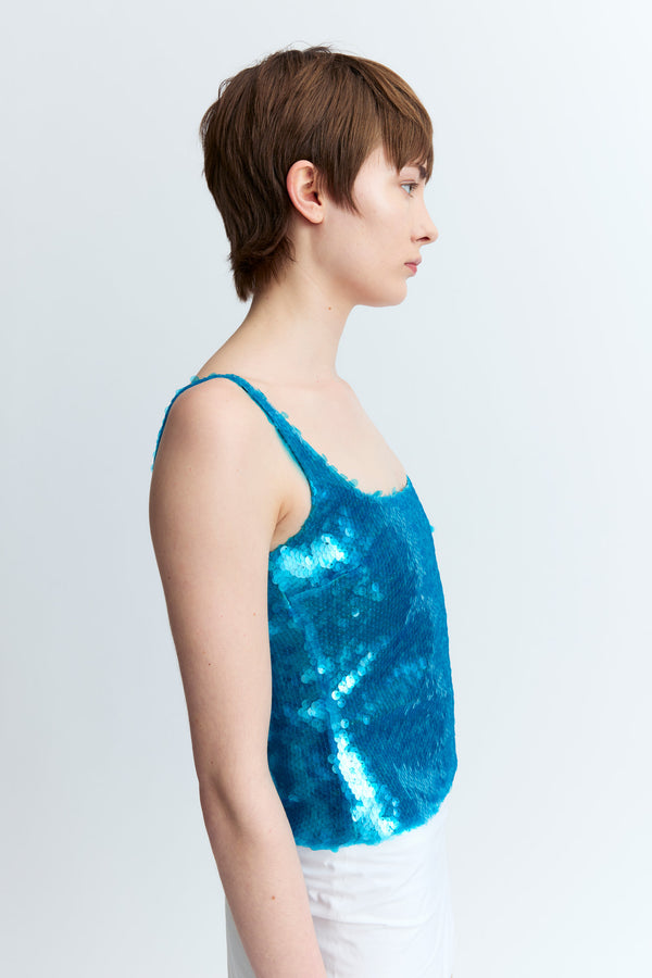 Hornet Tank in Sequin