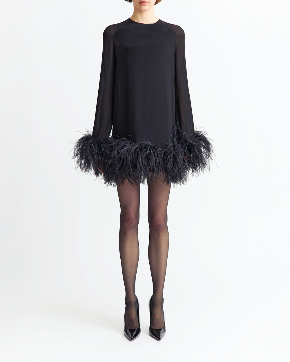 Hodi Mini Dress in Georgette