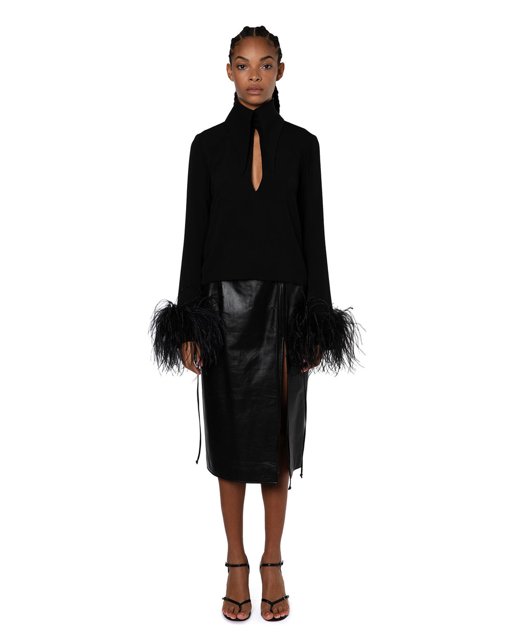 Michelle Top in Crepe