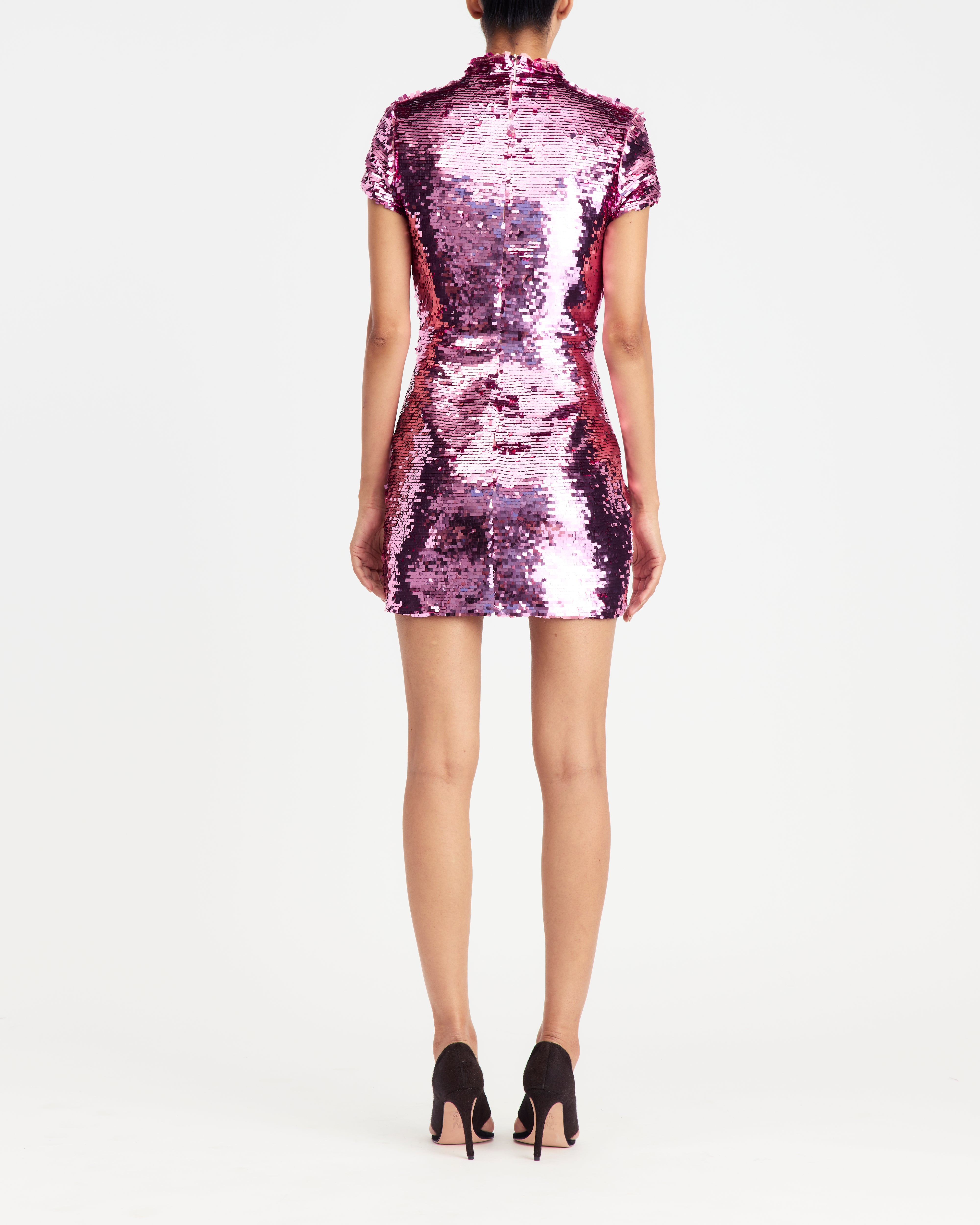 16arlington sequin mini dress 16Arlington Iona Mini Dress in Square Sequin