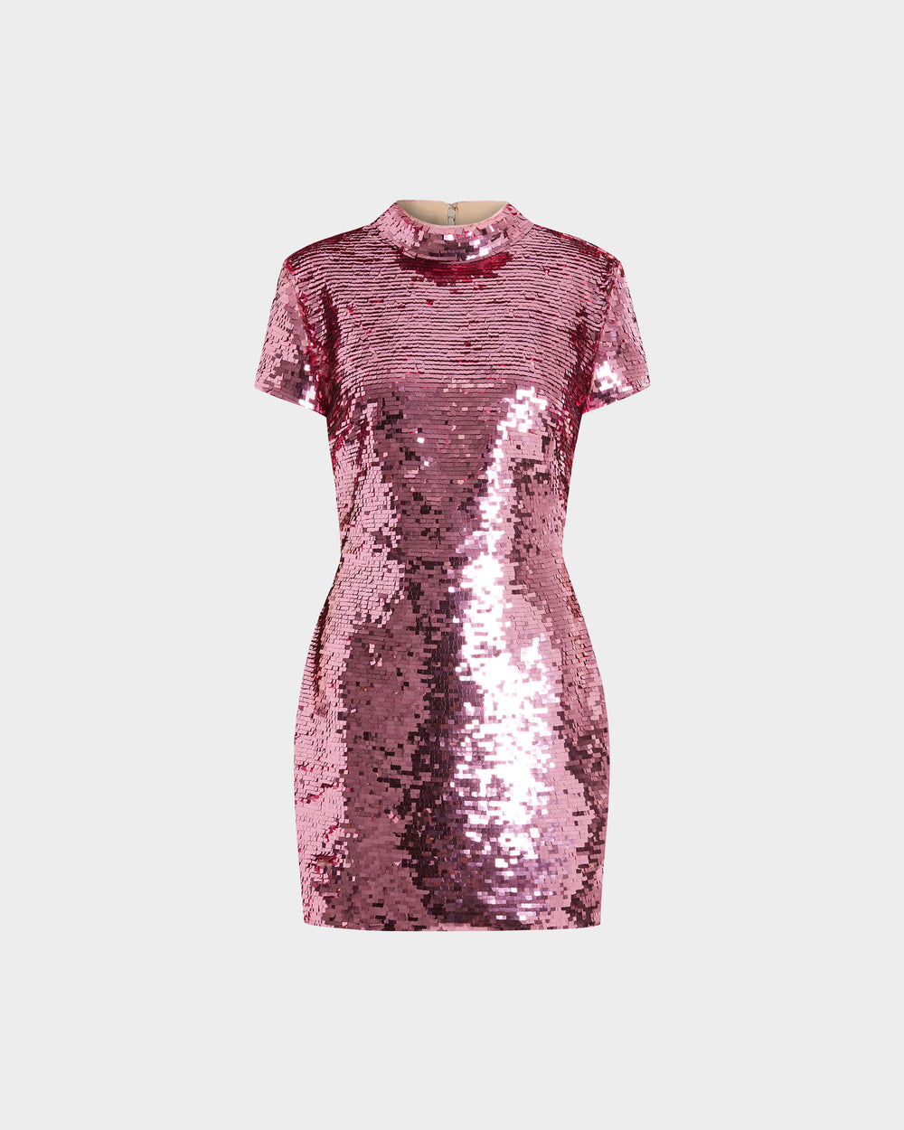 Iona Mini Dress in Square Sequin