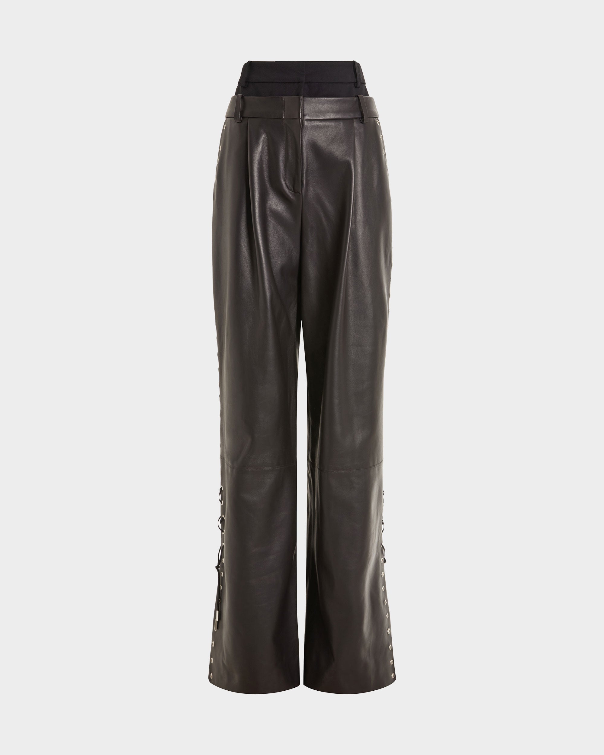 Ivlia Trousers in Leather
