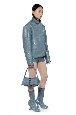 Rand Jacket In Embossed Dolphin
