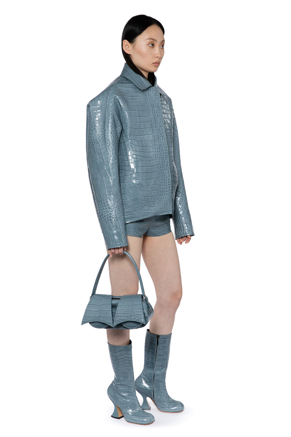 Rand Jacket In Embossed Dolphin