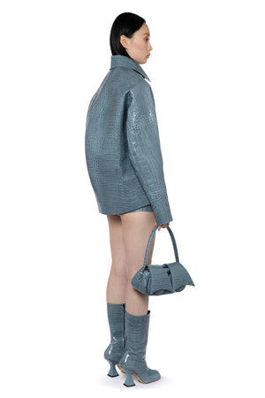 Rand Jacket In Embossed Dolphin