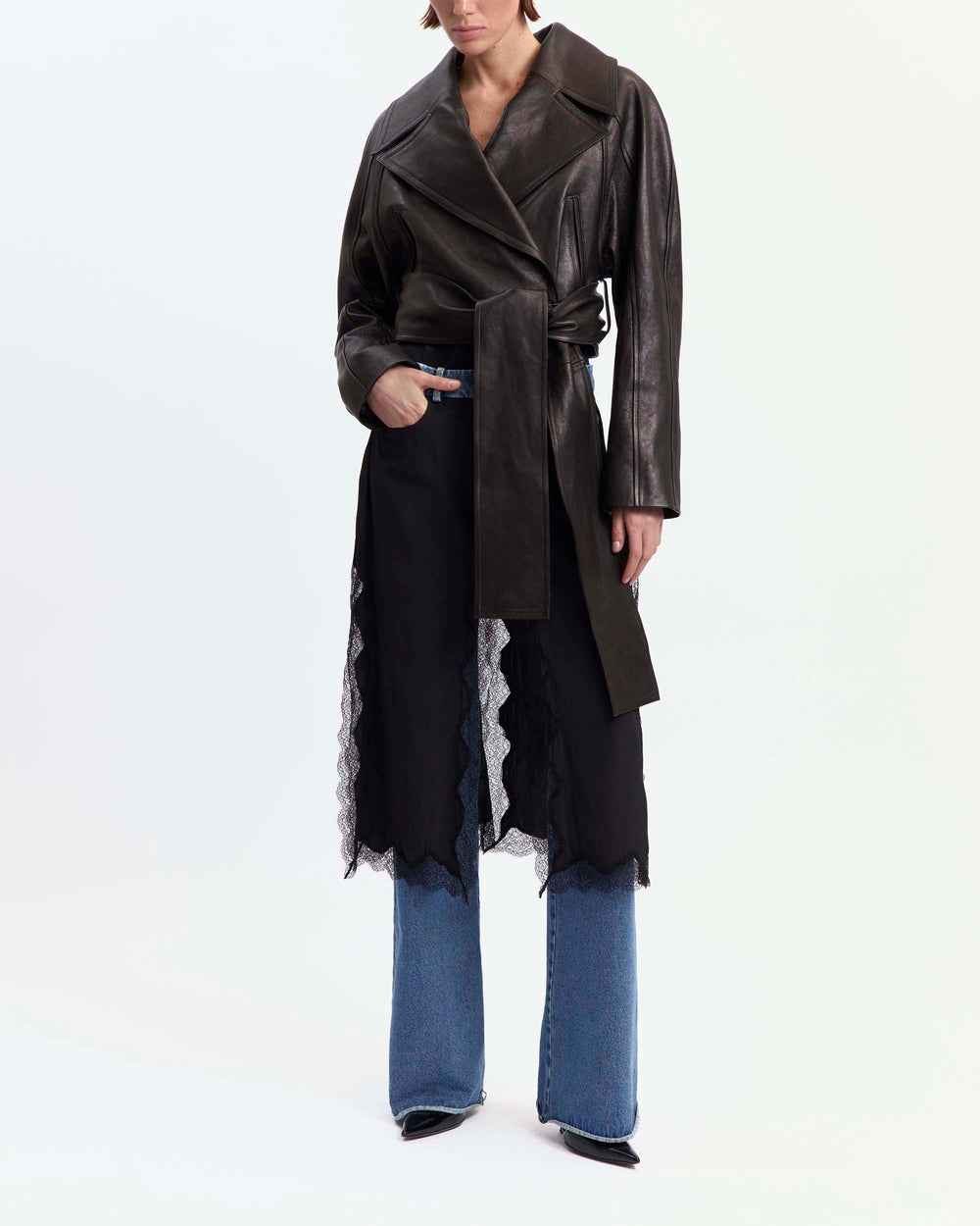 Palmer Jacket in Leather