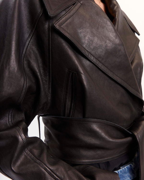 Palmer Jacket in Leather