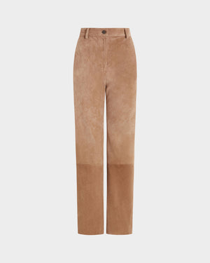 Junia Trouser in Suede