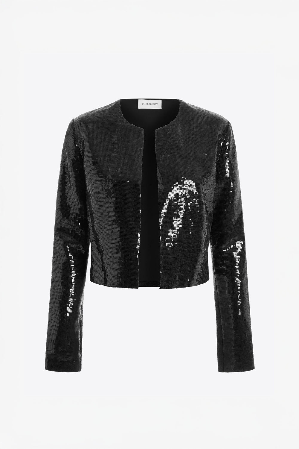 Keid Cardigan in Linen Sequin