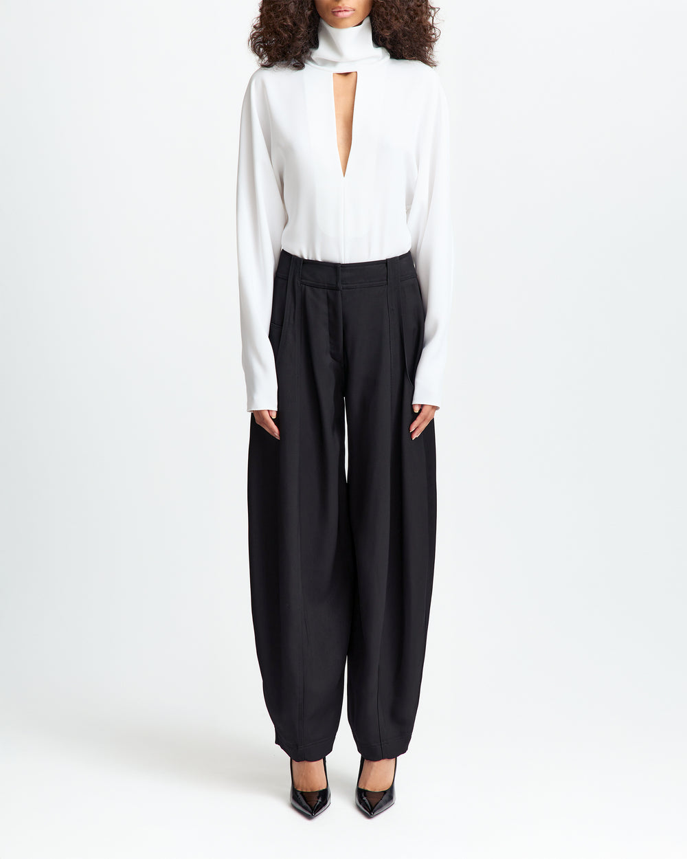 Olamo Top in Crepe