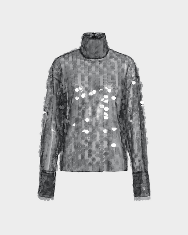 Olall Top in Sequin
