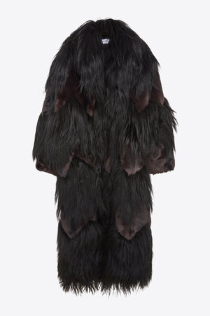 Lorona Coat in Shearling