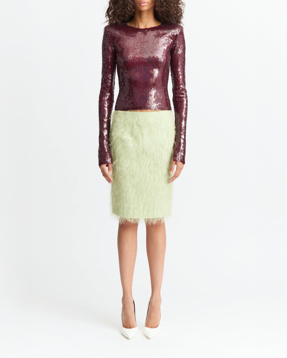 Loida Top in Sequin