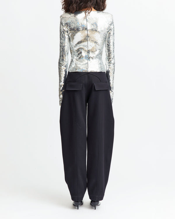 Loida Top in Sequin