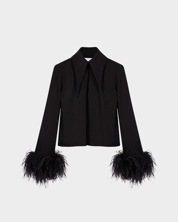 Michelle Top in Crepe