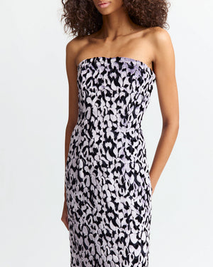 Minelli Midi Dress in Devore