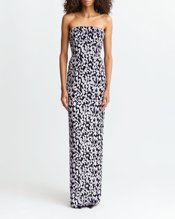 Minelli Midi Dress in Devore