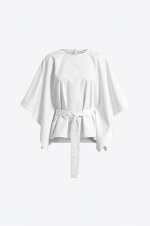 Illar Top in Poplin