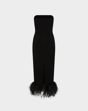 Minelli Midi Dress in Crepe