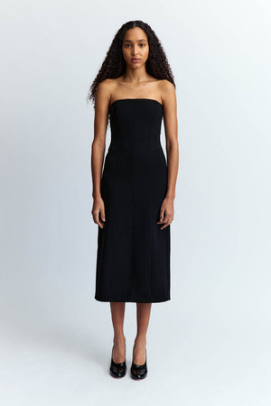 Noctula Dress in Crepe