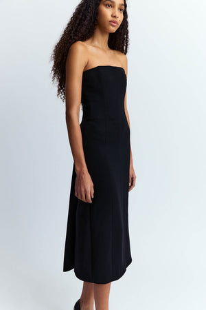 Noctula Dress in Crepe