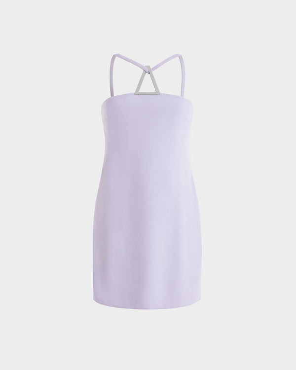 Nolo Mini Dress in Crepe