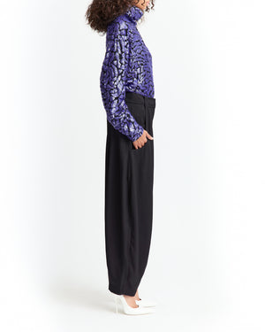 Olamo Top in Lace Sequin