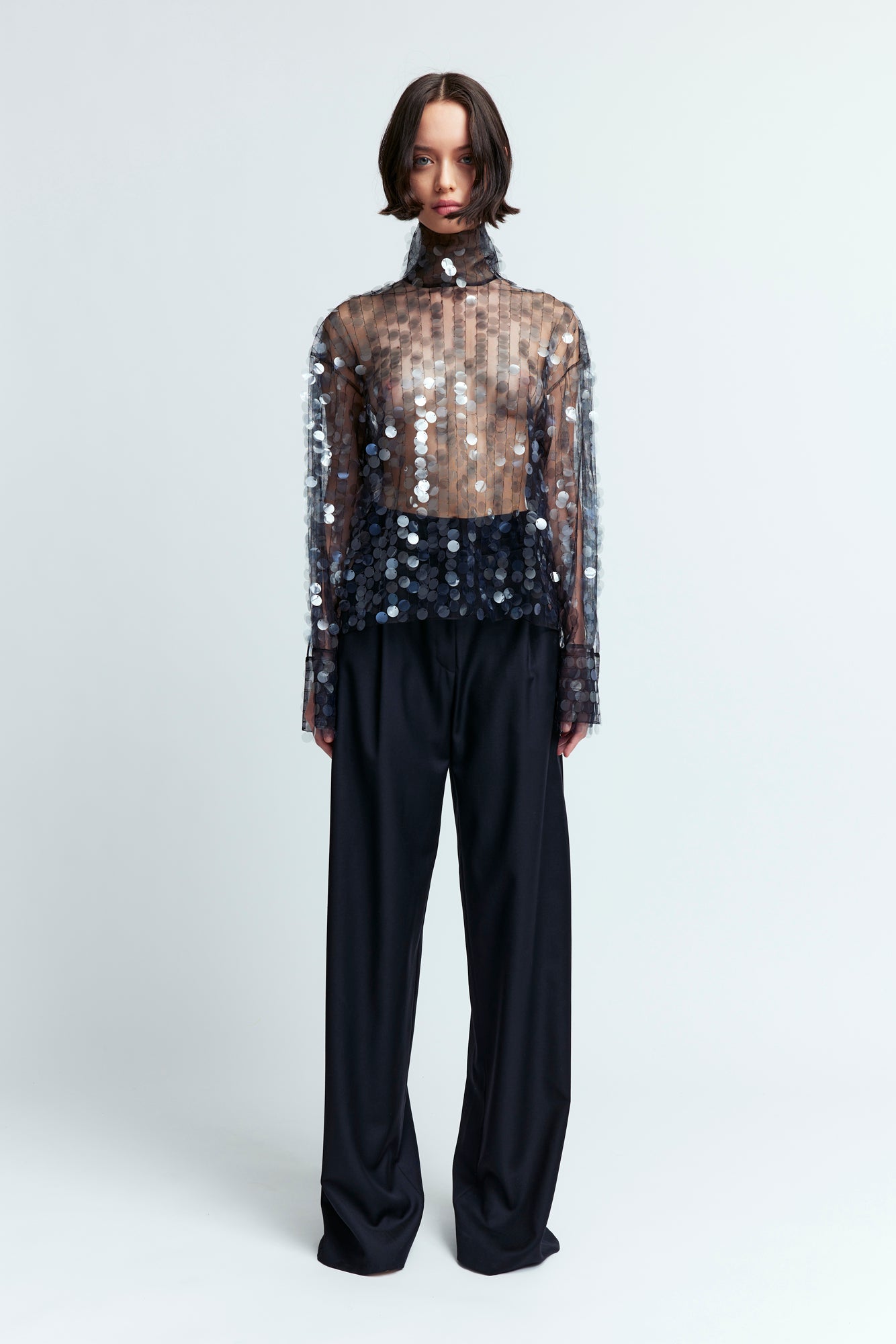 Olall Top in Sequin