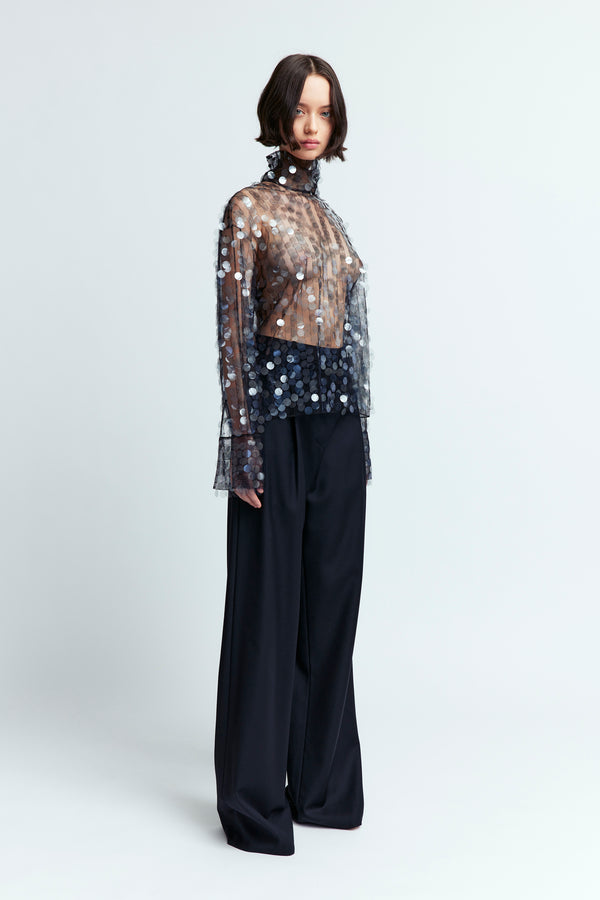 Olall Top in Sequin