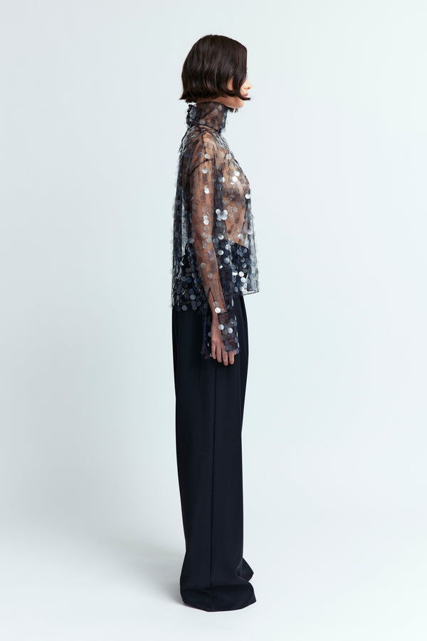 Olall Top in Sequin