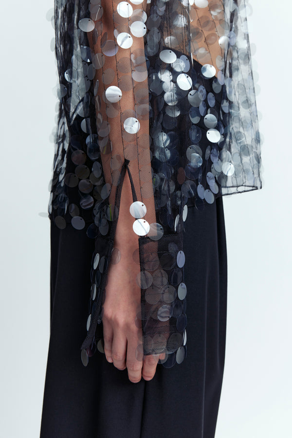 Olall Top in Sequin