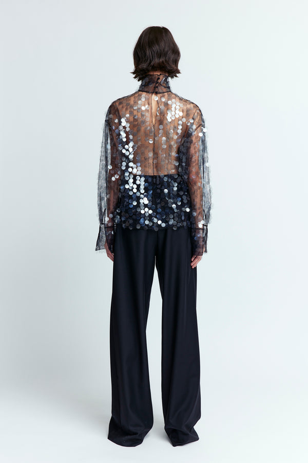 Olall Top in Sequin