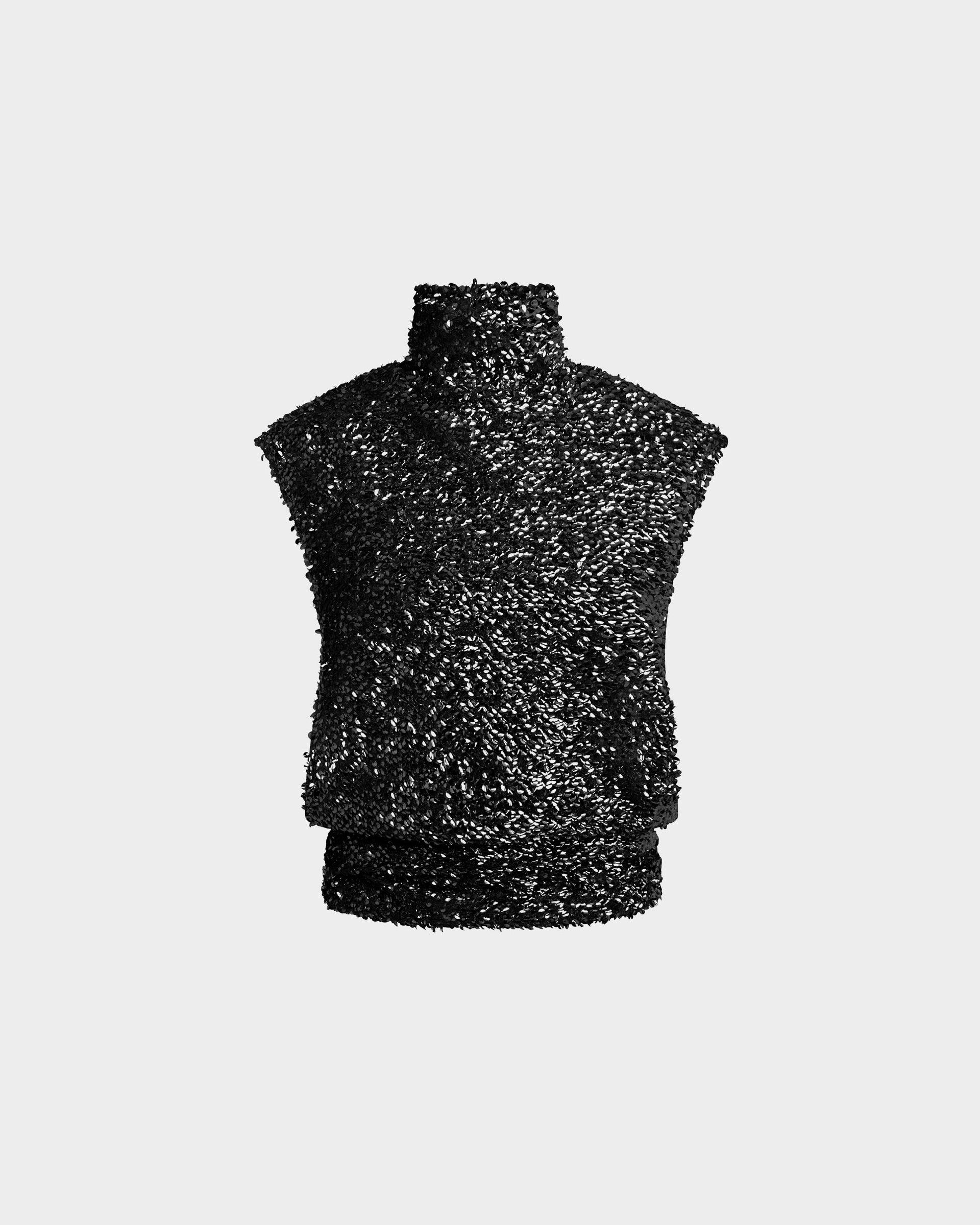 Ovica Top Textured Sequin